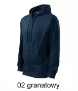 MALFINI 410 Bluza męska z kapturem na zamek Trendy Zipper 300g