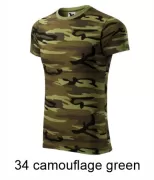 Malfini CAMUFLAGE 144 Koszulka unisex