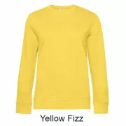 B&C 243.42 Damska bluza Crew Neck QUEEN 280g