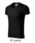 MALFINI 146 Slim Fit V-neck koszulka męska 180g