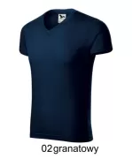 MALFINI 146 Slim Fit V-neck koszulka męska 180g